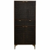 Cupboard Alexandra House Living Brown Wood Iron 40 x 180 x 80 cm