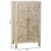 Armadio Alexandra House Living Bianco Legno 35 x 140 x 78 cm