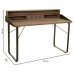 Bureau Alexandra House Living Bruin Hout Ijzer Bord Sparrenhout 60 x 95 x 130 cm