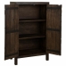 Cupboard Alexandra House Living Brown Wood 35 x 140 x 78 cm