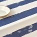 Tablecloth Belum T012 Blue 155 x 155 cm Stripes