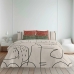 Housse de Couette Decolores Burdeos Multicouleur 175 Fils 200 x 200 cm