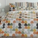 Housse de Couette Decolores Lahti Multicouleur 175 Fils 140 x 200 cm