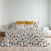 Housse de Couette Decolores Paola Multicouleur 175 Fils 180 x 220 cm