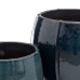 Conjunto de vasos Cerâmica Azul 55 x 55 x 55 cm (2 Unidades)