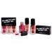 Conjunto de Maquilhagem Magic Studio Fix Matte Lips verniz de unhas 3 Peças