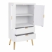 Skab Alexandra House Living Hvid Gylden Træ MDF 36 x 118 x 62 cm