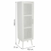 Skab Alexandra House Living Sølvfarvet white wedding Bambus Træ MDF 37 x 139 x 40 cm