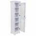 Cupboard Alexandra House Living White Mirror MDF Wood 20 x 98 x 24 cm