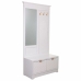 Gangbord med Skuffer Alexandra House Living Gyllen Tre MDF 7 x 190 x 95 cm