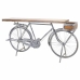 Odbiornik Alexandra House Living Bike Srebrzysty Drewno Żelazo 50 x 94 x 198 cm