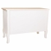 Hall de Entrada Alexandra House Living Branco Vidro Madeira de abeto Madeira MDF 36 x 56 x 83 cm