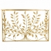 Hall de Entrada Alexandra House Living Dourado Metal Vidro Madeira MDF 40 x 80 x 120 cm