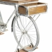 Eingangsbereich Alexandra House Living Bike Weiß Kaffee Eisen Mango-Holz 50 x 90 x 198 cm