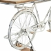 Eingangsbereich Alexandra House Living Bike Weiß Kaffee Eisen Mango-Holz 50 x 90 x 198 cm