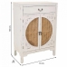 Mebel do Przedpokoju z Szufladami Alexandra House Living Biały Rattan Drewno świerkowe Drewno MDF 36 x 100 x 70 cm