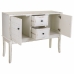 Gangbord med Skuffer Alexandra House Living Hvit Grantre Tre MDF 36 x 82 x 108 cm