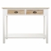 Hall Table with Drawers Alexandra House Living White Pinewood Paolownia wood MDF Wood 40 x 78 x 100 cm