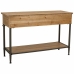 Hall Table with Drawers Alexandra House Living Brown Metal Fir wood MDF Wood 40 x 80 x 122 cm