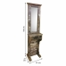 Hallbord Alexandra House Living Brun Genbrugt Træ 21 x 186 x 43 cm