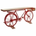 Hallbord Alexandra House Living Bike Brun Rød Jern Mangotræ 50 x 90 x 198 cm