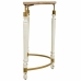 Hall de Entrada Alexandra House Living Branco Metal Madeira de abeto Madeira MDF 35 x 76 x 80 cm