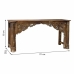 Eingangsbereich Alexandra House Living Mango-Holz 43 x 82 x 171 cm