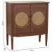 Eingangsbereich Alexandra House Living Braun natürlich Rattan Tannenholz Holz MDF 38 x 90 x 80 cm