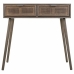 Konsolentisch mit Schubladen Alexandra House Living Grau Kiefernholz Holz MDF 42 x 79 x 80 cm