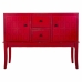 Ingresso con Cassetti Alexandra House Living Rosso Legno di abete Legno MDF 36 x 82 x 108 cm