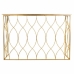 Hall de Entrada Alexandra House Living Dourado Metal Vidro Madeira MDF 40 x 80 x 120 cm