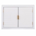 Armario Alexandra House Living Dorado Madera MDF 21 x 45 x 60 cm