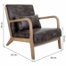 Armchair Alexandra House Living Brown Wood 83 x 74 x 66 cm