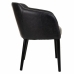 Armchair Alexandra House Living Black 60 x 82 x 62 cm