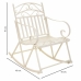 Rocking chair Alexandra House Living White Iron 24 x 45 x 24 cm