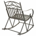 Rocking chair Alexandra House Living Brown Iron 24 x 45 x 24 cm