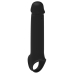 Cover per pene Dream Toys Ramrod Nero Ø 4,4 cm