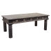 Mesa de apoio Alexandra House Living Preto Madeira de mangueira 61 x 46 x 119 cm