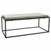 Table Basse Alexandra House Living Gris Métal Bois MDF 60 x 49 x 124 cm