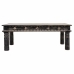 Side table Alexandra House Living Black Mango wood 61 x 46 x 119 cm