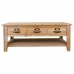 Mesa de Centro Alexandra House Living Castanho Madeira de abeto Madeira MDF 66 x 48 x 120 cm