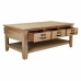 Mesa de Centro Alexandra House Living Castanho Madeira de abeto Madeira MDF 66 x 48 x 120 cm