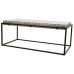 Centrinis stalas Alexandra House Living Pilka Metalinis Medžio MDF 60 x 49 x 124 cm