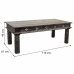 Mesa de apoio Alexandra House Living Preto Madeira de mangueira 61 x 46 x 119 cm