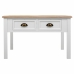 Table Basse Alexandra House Living Blanc Marron Alliage de Zinc Bois MDF 80 x 50 x 80 cm