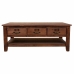 Mesa de Centro Alexandra House Living Castanho Madeira de abeto Madeira MDF 66 x 48 x 120 cm