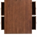 Mesa de Centro Alexandra House Living Castanho Madeira de abeto Madeira MDF 66 x 48 x 120 cm