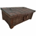 Truhe Alexandra House Living Braun Recyceltes Holz 70 x 45 x 119 cm