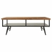 Hoofdtafel Alexandra House Living Bruin Grijs Metaal Mangohout 65 x 44 x 125 cm