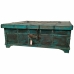 Chest Alexandra House Living Blue Mango wood 87 x 48 x 136 cm